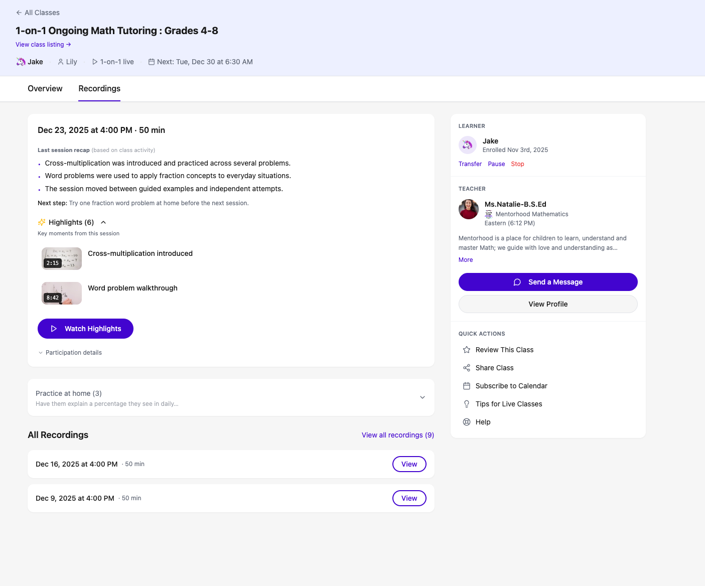 AI-Powered Session Highlights That Doubled Parent Engagement